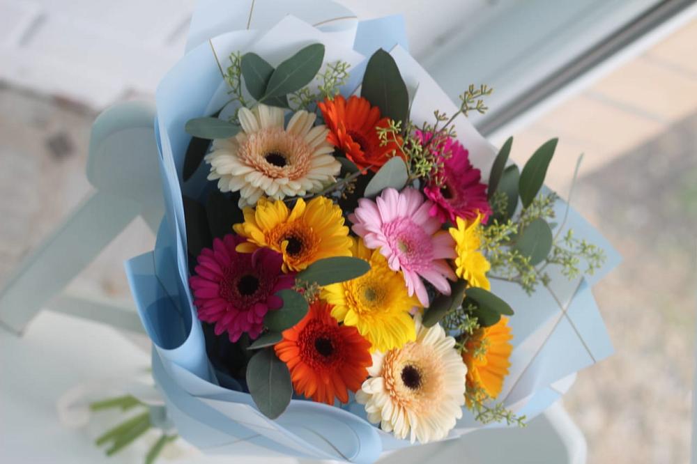 Букет цветов из: Герберы в Иркутске