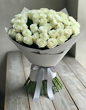 Букет 35 Белых роз в Иркутске
