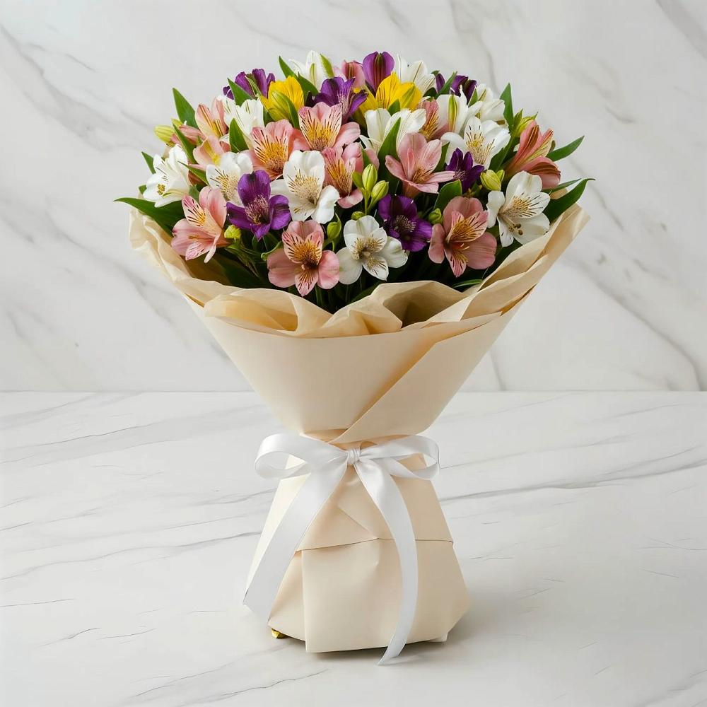 Букет цветов из: Альстромерии в Иркутске