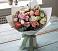 Букет цветов из: Розы, Лизиантусы и Гвоздики в Иркутске