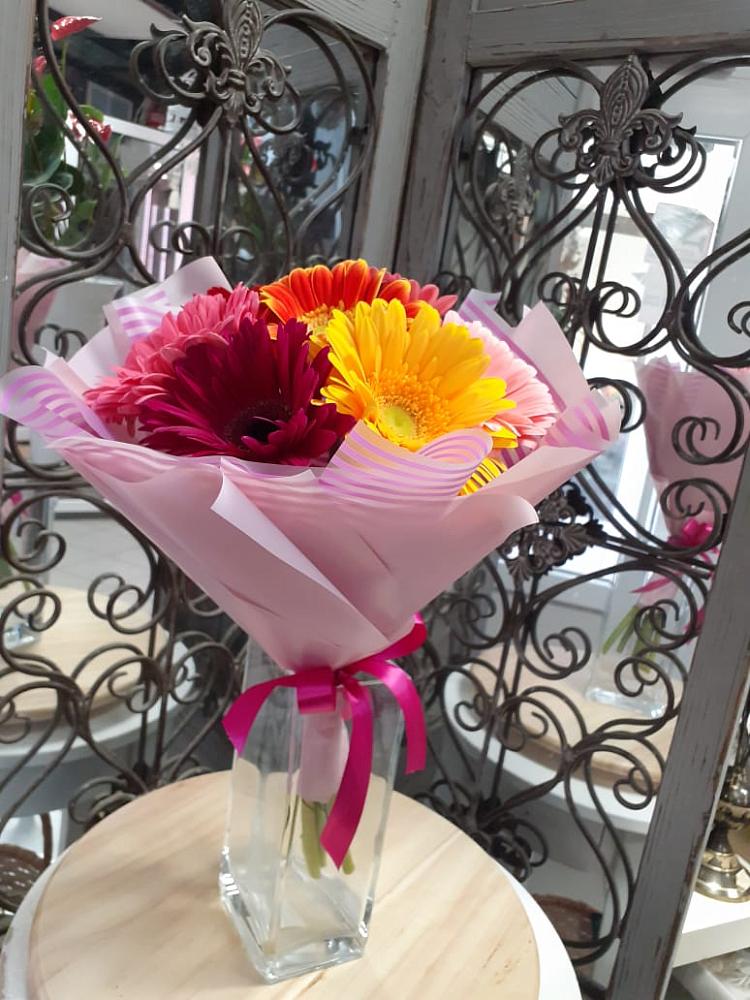 Букет цветов из: Герберы в Иркутске