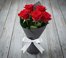 Букет 5 Красных роз Эдлесс Лав #REPLACE_PRED# Иркутске