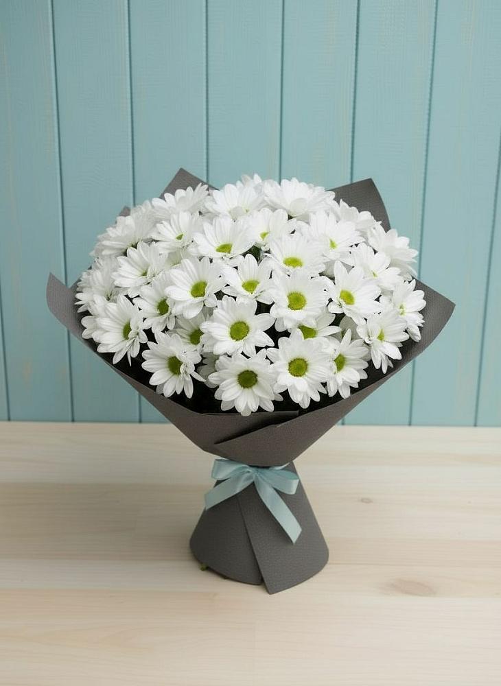 Букет цветов из: Хризантемы в Иркутске
