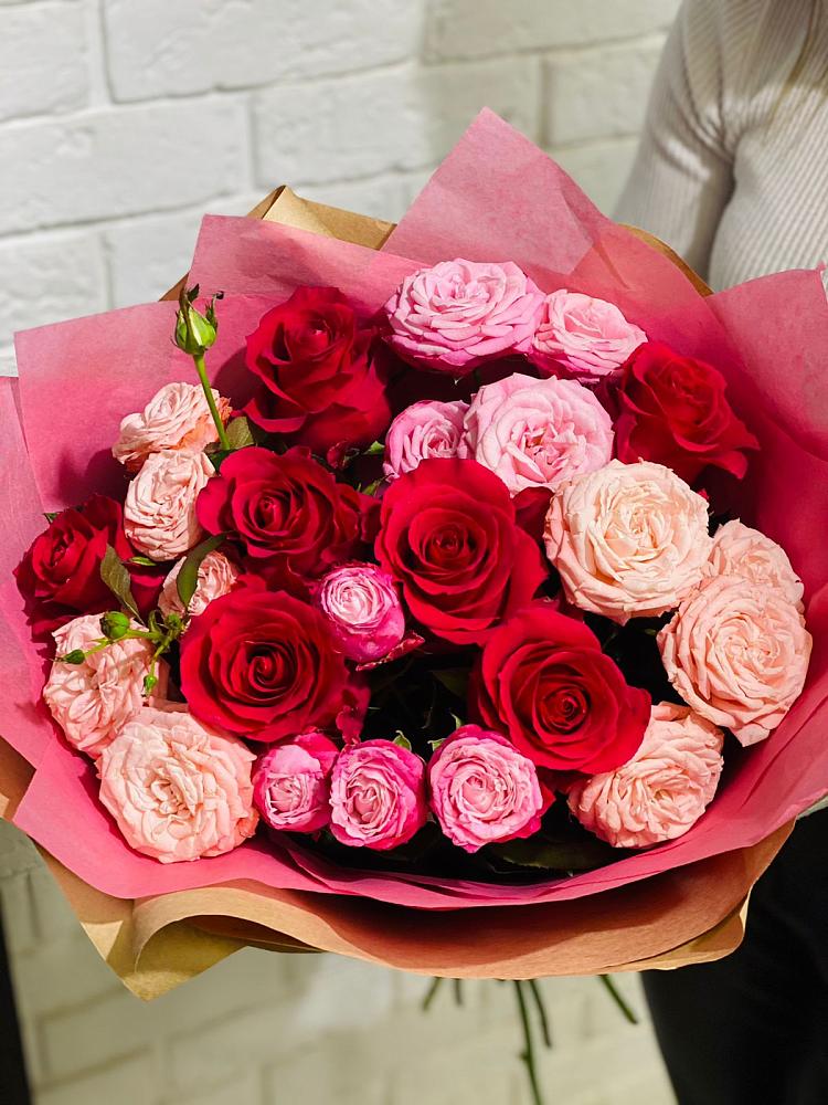 Букет цветов из: Розы в Иркутске
