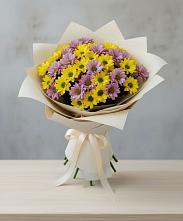 Букет цветов из:  Хризантемы в Иркутске