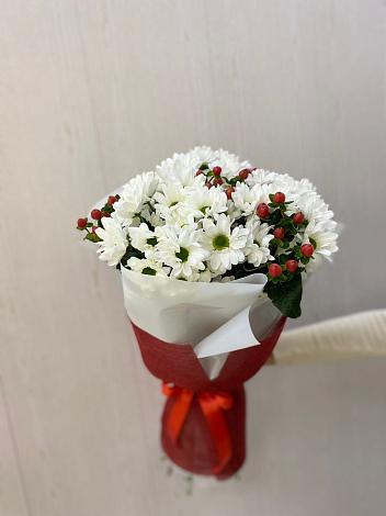 Букет цветов из: Хризантемы в Иркутске