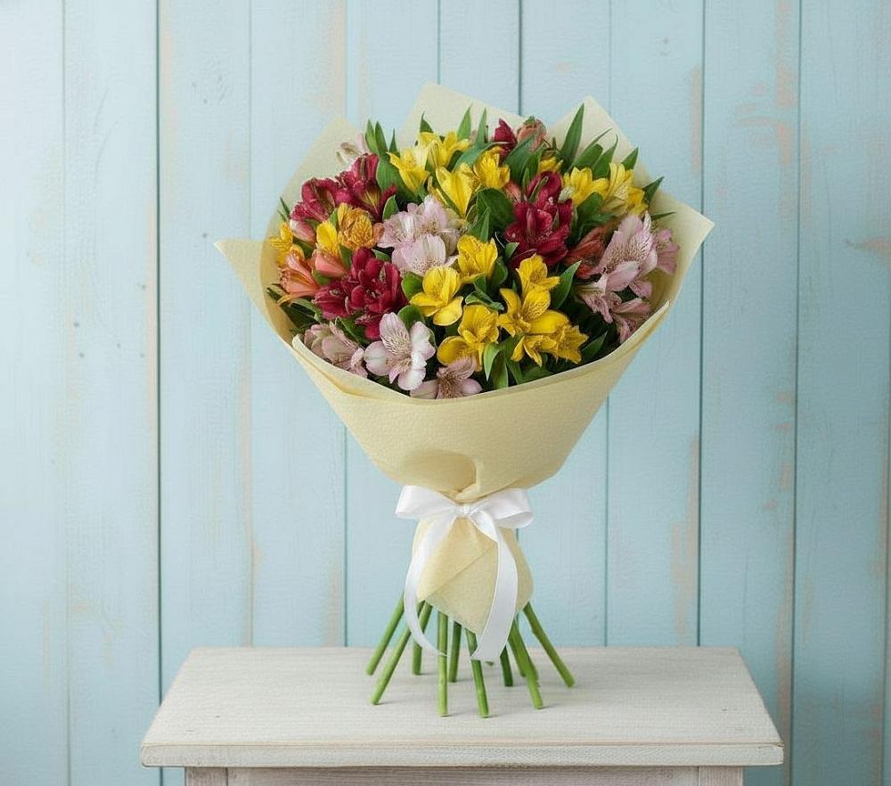 Букет цветов из: Альстромерии в Иркутске