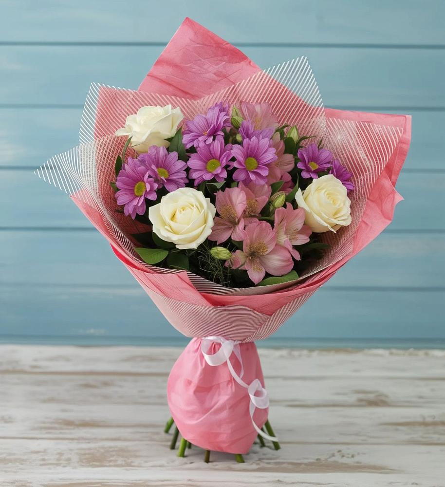 Букет цветов из: Герберы в Иркутске