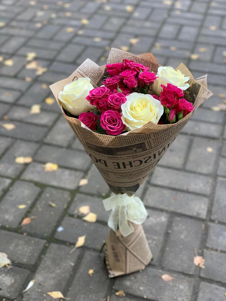 Букет цветов из: Розы в Иркутске