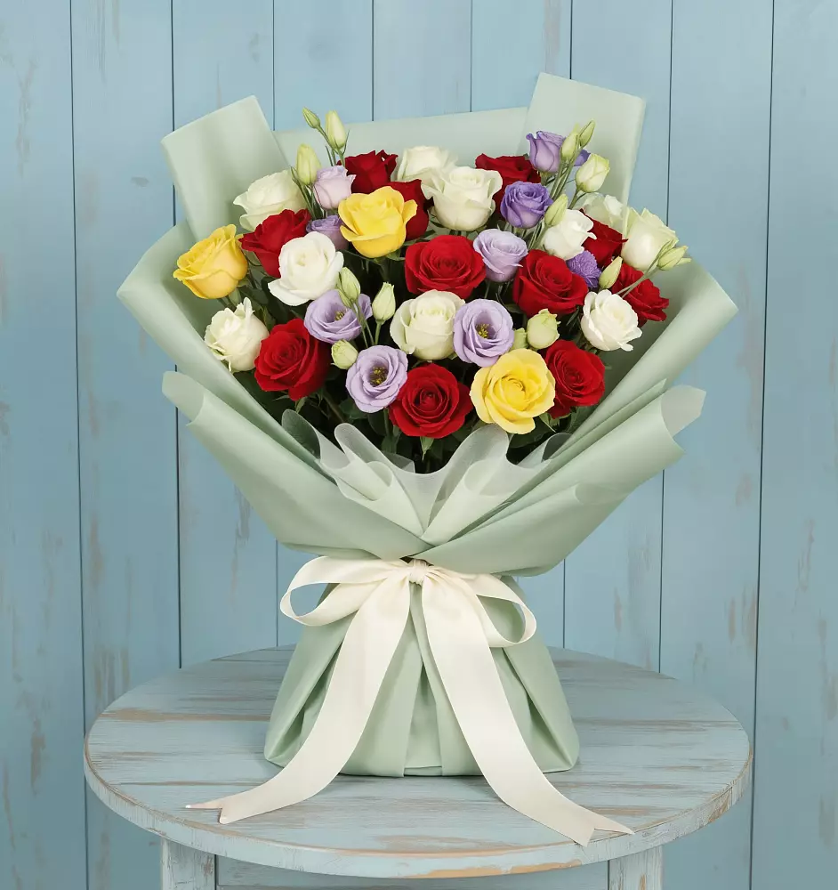 Букет цветов из: Розы в Иркутске