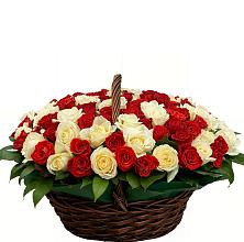 Премиум букет из: Розы в Иркутске